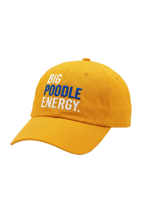 Big Poodle Energy Hat in gold